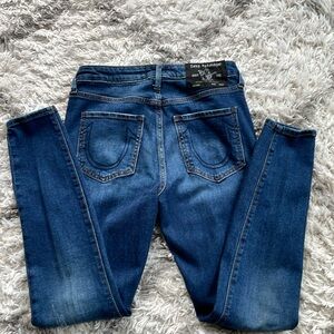 True Religion Jeans EUC👖 Jennie Curvy Mid Rise Skinny
